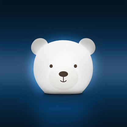 Zazu Night Light Bor Bear, White