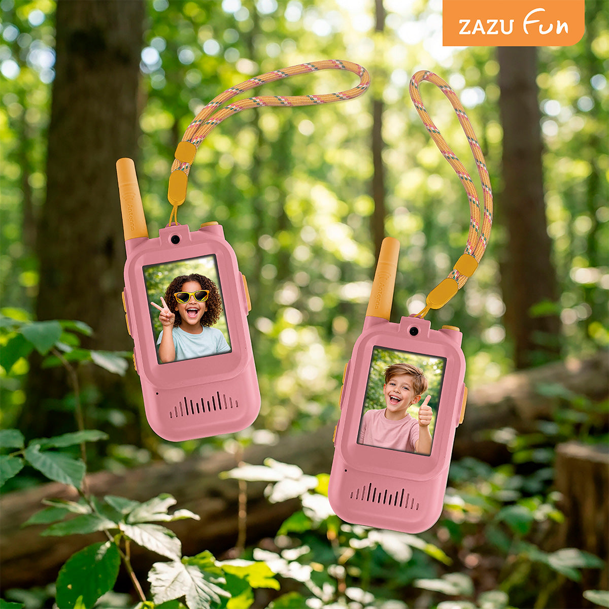 Zazu Walkie Talkie Video, Rosa